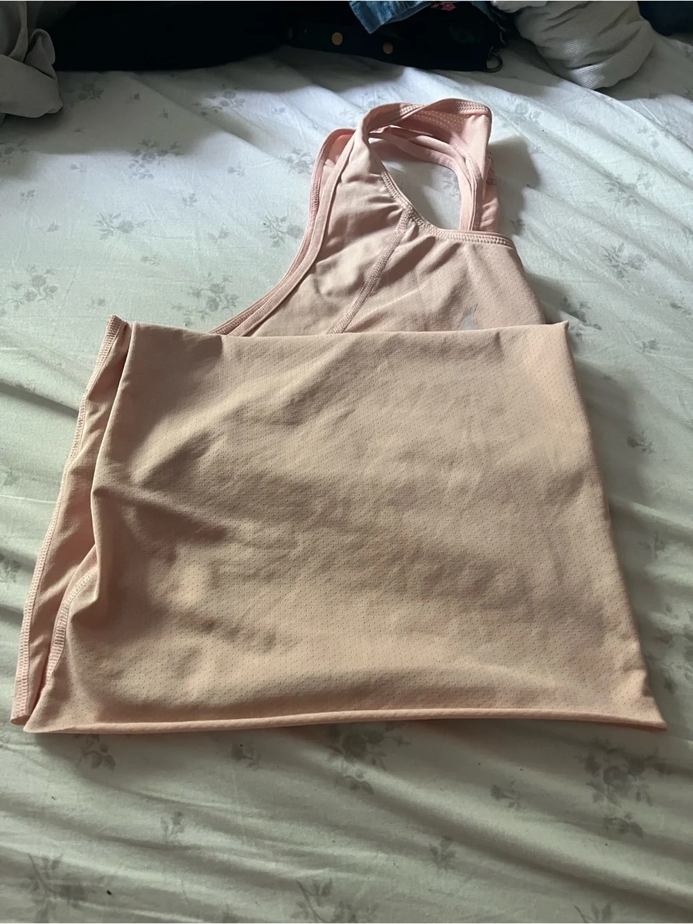 Nike Light Pink Racerback Athletic Tank